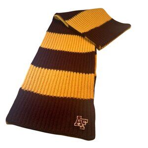 Abercrombie Fitch Scarf Unisex Wool Rugby Striped AF Collegiate Shawl Y2K Knit